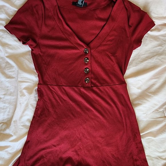 Red Casual Dress Forever 21 Tata Cliq Forever 21 Red Floral Dress Tata Cliq  Polka Dot